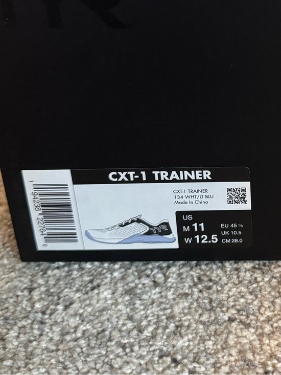 Brand New TYR CTX-1 Trainer White & Light Blue Men’s size 11 main image 5